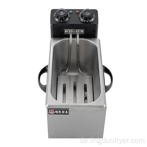 Edelstahl Single Electric Fryer mit Timer